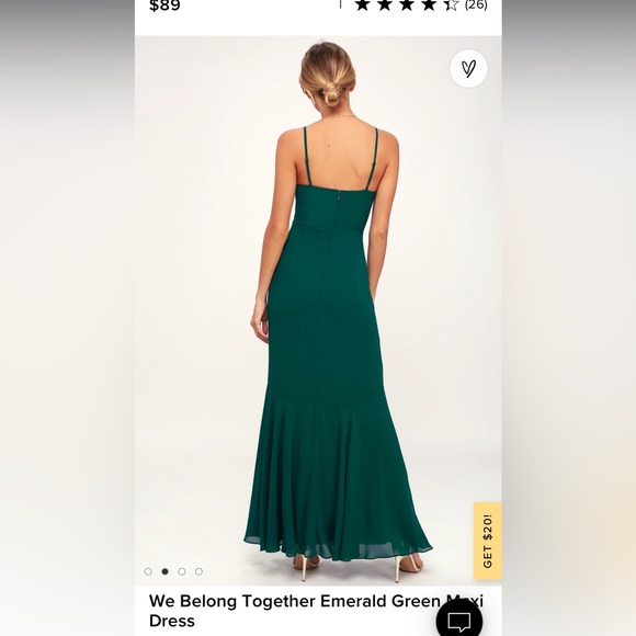 NWT Lulus maxi dress - Picture 2 of 7